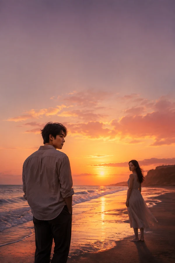 露营地的晚风 海报